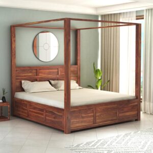 Wood King Size Poster Bed